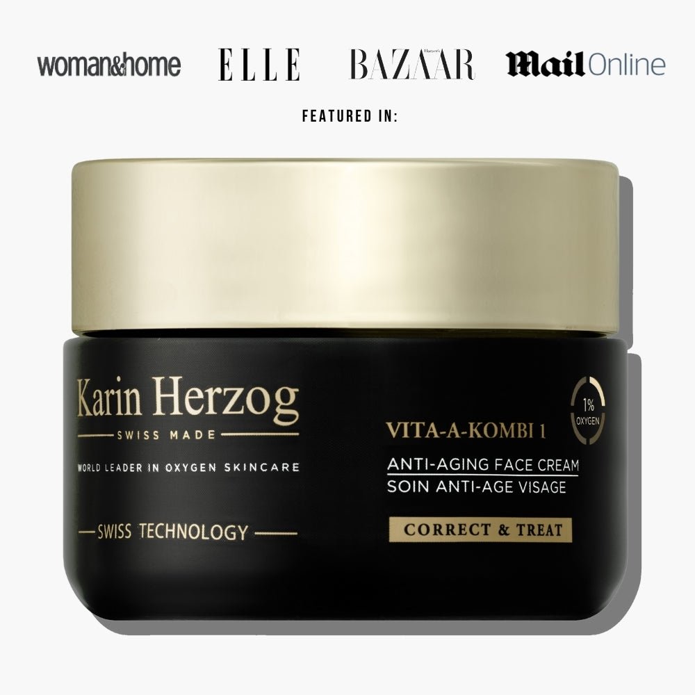 Karin Herzog Vita-A Anti-Ageing Cream with oxygen formula.