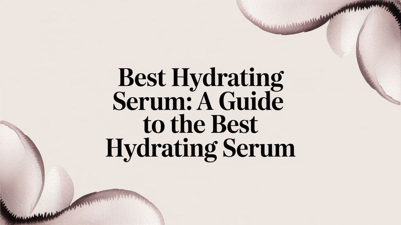 Best Hydrating Serum: A Guide to the best hydrating serum - Karin Herzog