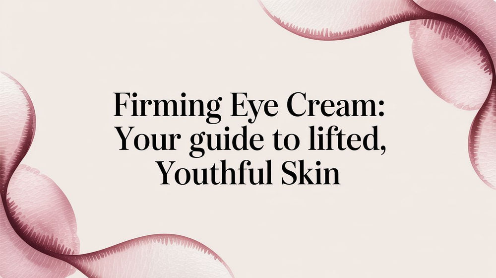 Firming Eye Cream: Your Guide to Lifted, Youthful Skin