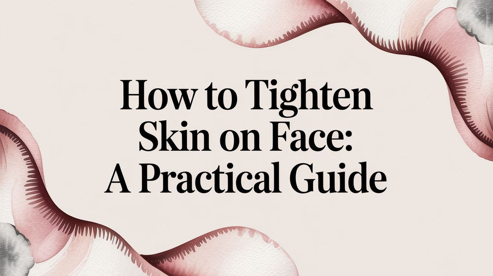 How to tighten skin on face: A Practical Guide - Karin Herzog