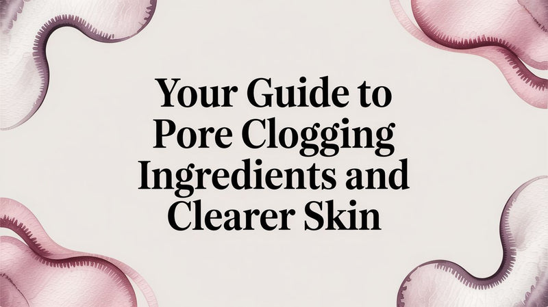 Your Guide to Pore Clogging Ingredients and Clearer Skin - Karin Herzog