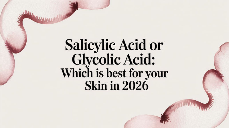 Salicylic acid or glycolic acid: Which is Best for Your Skin in 2026