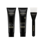 Karin Herzog Tonus B12 Firming Body Cream and Silhouette Slimming Body Cream with a application brush.